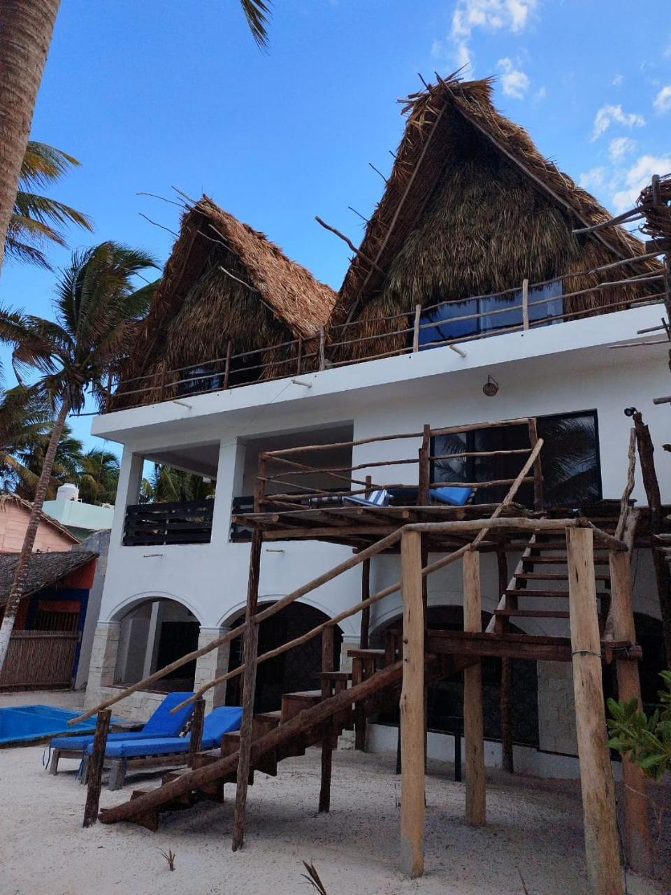 Casa Mate Beachfront Houses El Cuyo Eksteriør billede